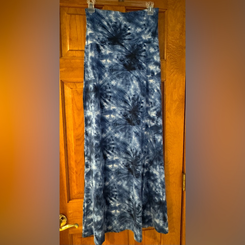 Blue Maxi Skirt
